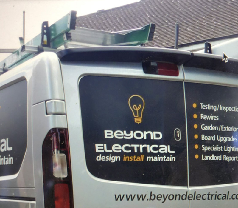 Electrician Van in based in Rickmansworth and Surrounding Areas